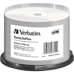 Verbatim 43744 DVD-R 4.7 GB 50 ks vřeteno s potiskem