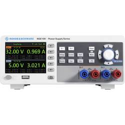 Rohde & Schwarz NGE102B laboratorní zdroj s nastavitelným napětím, 0 - 32 V/DC, 0 - 3 A, 66 W, USB, OVP, lze dálkově ovládat, výstup 2 x, 5601.3800.02