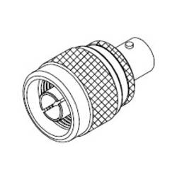 Molex 733861080 adaptér N zástrčka - BNC spojka 1 ks Bulk