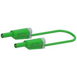 Electro PJP 2710-IEC-CD1-50V měřicí kabel lamelová zástrčka 4 mm lamelová zástrčka 4 mm 50 cm zelená 1 ks