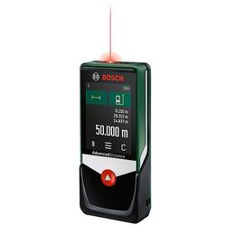 Bosch Home and Garden AdvancedDistance 50C laserový měřič vzdálenosti, max. dosah 50 m, Bluetooth, dotyková obrazovka