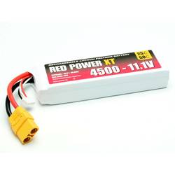 Red Power akupack Li-Pol (modelářství) 11.1 V 4500 mAh Softcase XT90