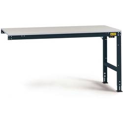 Manuflex LU6098.7016 ESD ESD pracovní stůl Univerzální standardní Přístavný stůl s Melaminplatte, Šxhxv = 1750 x 1000 x 763-873 mm antracitová
