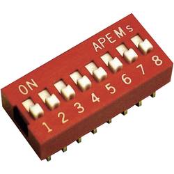 APEM NDS-06-V NDS-06-V DIP spínač Pólů 6 standardní 1 ks