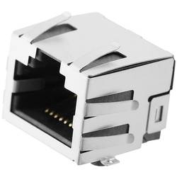 encitech RJJS-88-SMT-WF Konektor RJ45 2101-0120-02 zásuvka, vestavná horizontální Počet pólů 8P8C kov 1 ks