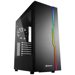 Sharkoon RGB Slider midi tower PC skříň černá