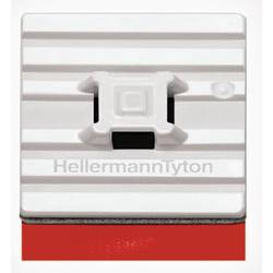 HellermannTyton FMB4APT-I-PA66HS-WH úchytka samolepicí 151-01528 flexibilní podstavec , 4cestný vstup pro provlečení bílá 1 ks