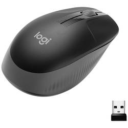 Logitech M190 drátová myš bezdrátový optická antracitová 3 tlačítko 1000 dpi