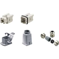 RockStar® HDC kits-Heavy Duty Connectors, Kit, HA, Size: 1, Poles: 1, Screw connection, 250 V, 22 A, metric