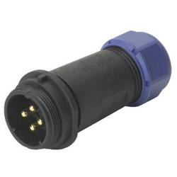 Weipu Weipu Connector SP2111 / P 4 I kulatý faston, 1 ks