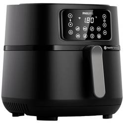 Philips Home HD9285/93 horkovzdušná fritéza 7.2 l ovládání pomoci aplikace, nepřilnavý povlak, bez BPA černá, stříbrná