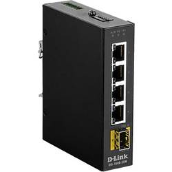 D-Link DIS-100G-5SW síťový switch RJ45/SFP, 4 + 1 port