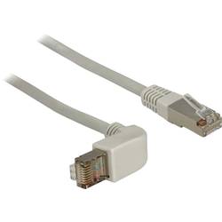 Delock 83524 RJ45 síťové kabely, propojovací kabely CAT 6 S/FTP 0.50 m šedá 1 ks