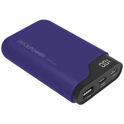 RealPower PB-7500C powerbanka 7500 mAh Li-Ion USB, USB-C® námořnická modrá