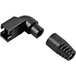 Hirose Electronic RJ45-KS90UD Ochranná průchodka pro konektor RJ45 Hirose, zahnutá RJ45-KS90UD ochranná průchodka proti zlomu počet pólů: 8P8C černá 1 ks