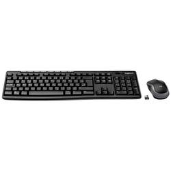 Logitech MK270 Wireless Combo bezdrátový sada klávesnice a myše německá, QWERTZ černá