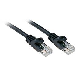 LINDY 48194 RJ45 síťové kabely, propojovací kabely CAT 6 U/UTP 3.00 m černá 1 ks