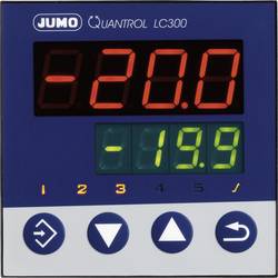 Jumo Quantrol LC300 termostat L , J , T , K, E , N , S , R , Pt100, Pt1000, KTY relé 3 A (d x š x v) 80 x 96 x 96 mm