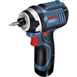 Bosch Professional GDR 10,8-LI 06019A6977 aku rázový utahovák 105 Nm 10.8 V Počet přibalených akumulátorů 2 2 Ah Li-Ion vč. 2x aku, kufřík