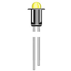 Oshino MD-302Y indikační LED žlutá 2.1 V/DC 15 mcd