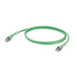 Weidmüller 1251590250 RJ45 síťové kabely, propojovací kabely CAT 6A S/FTP 25.00 m zelená UL certifikace 1 ks
