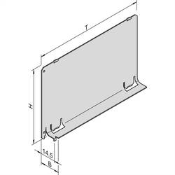 Schroff 34562823 19 palec ventilační přepážka pro datové skříně