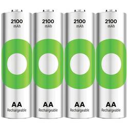 GP ReCyko akumulátor AA, Ni-MH, 2100 mAh, 1.2 V, 4 ks