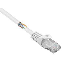 Renkforce RF-5043828 RJ45 síťové kabely, propojovací kabely CAT 5e U/UTP 10.00 m bílá s ochranou 1 ks