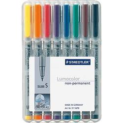 Staedtler Lumocolor® non-permanent pen 311 311 WP8 Univerzální značkovač žlutá, oranžová, červená, fialová, modrá, zelená, hnědá, černá 0.4 mm