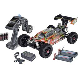 Carson Modellsport Virus 4.1 4S střídavý (Brushless) 1:8 RC model auta elektrický Buggy 4WD (4x4) 100% RtR 2,4 GHz vč. akumulátorů, nabíječky a baterie ovladače