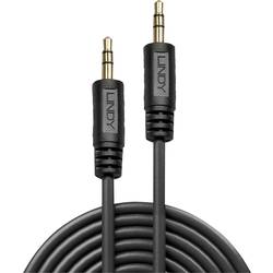 LINDY 35648 jack audio kabel [1x jack zástrčka 3,5 mm - 1x jack zástrčka 3,5 mm] 20.00 m černá