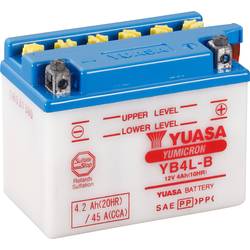 Yuasa YB4LB DC motobaterie 12 V 4 Ah