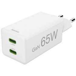 Hama USB nabíječka vnitřní, do zásuvky (230 V) USB-C® zásuvka (nabíjení) Počet výstupů: 2 x USB Power Delivery (USB-PD)