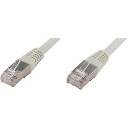 econ connect F6TP3GR RJ45 síťové kabely, propojovací kabely CAT 6 S/FTP 3.00 m šedá párové stínění 1 ks