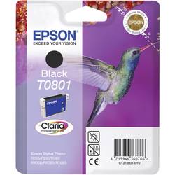 Epson Ink T0801 originál černá C13T08014011