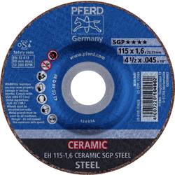 PFERD EH 115-1,6 CERAMIC SGP STEEL 61300115 řezný kotouč lomený 115 mm 25 ks ocel