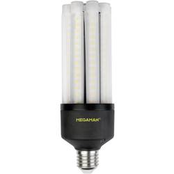 Megaman MM60724 LED Energetická třída (EEK2021) F (A - G) E27 tyčový tvar 27 W = 50 W neutrální bílá (Ø x d) 63 mm x 188 mm 1 ks