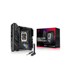 Asus ROG STRIX B760-I GAMING WIFI Základní deska Socket (PC) Intel® 1700 Tvarový faktor Mini-ITX Čipová sada základní desky Intel® B760