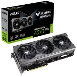 Asus grafická karta Nvidia GeForce RTX 4070 Super TUF GAMING OC 12 GB GDDR6X-RAM PCIe x16 HDMI™, DisplayPort přetaktovaná