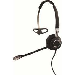 Jabra BIZ 2400 II Sluchátka Over Ear kabelová, 2486-820-209, mono, černá, Redukce šumu mikrofonu, Potlačení hluku