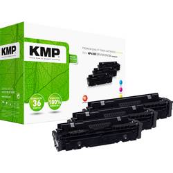 KMP Toner náhradní HP HP 410X (CF411X, CF413X, CF412X) kompatibilní kombinované balení azurová, purpurová, žlutá 5000 Seiten H-T242XCMY 2538,3030