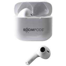 Boompods Bassline Compact špuntová sluchátka Bluetooth®, BCOWHT, bílá