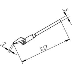 Ersa Auslötspitzen-Satz odsávací hrot Velikost hrotů 2 mm Obsah 1 ks