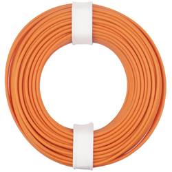 Donau Elektronik 125-017 lanko/ licna 1 x 0.25 mm² oranžová 10 m