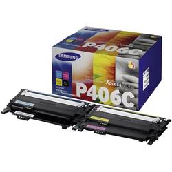 HP Toner Samsung CLT-P406C originál kombinované balení černá, azurová, purppurová, žlutá 1500 Seiten SU375A