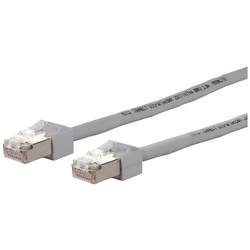 Metz Connect 13084U2033-E RJ45 síťové kabely, propojovací kabely CAT 6 S/FTP 2.00 m šedá 1 ks