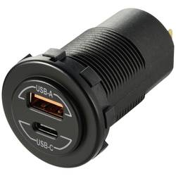 VOLTCRAFT Power Delivery vestavná zásuvka USB do auta, 60 W 12/24 V