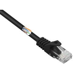 Renkforce RF-5044018 RJ45 síťové kabely, propojovací kabely CAT 5e U/UTP 3.00 m černá s ochranou 1 ks