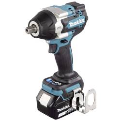 Makita DTW701RTJ aku rázový utahovák 700 Nm 18 V Počet přibalených akumulátorů 2 5 Ah vč. 2x aku, vč. nabíječky, kufřík