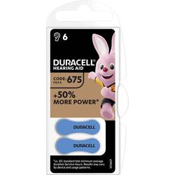 Duracell Baterie do naslouchátek ZA 675 1.45 V 6 ks 630 mAh zinko-vzduchová 675AC